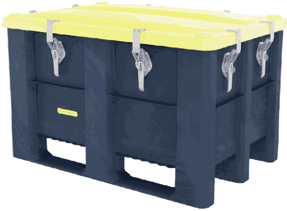 Kiste für Transport und Lagerung defekter Lithium-Batterien - Image 1