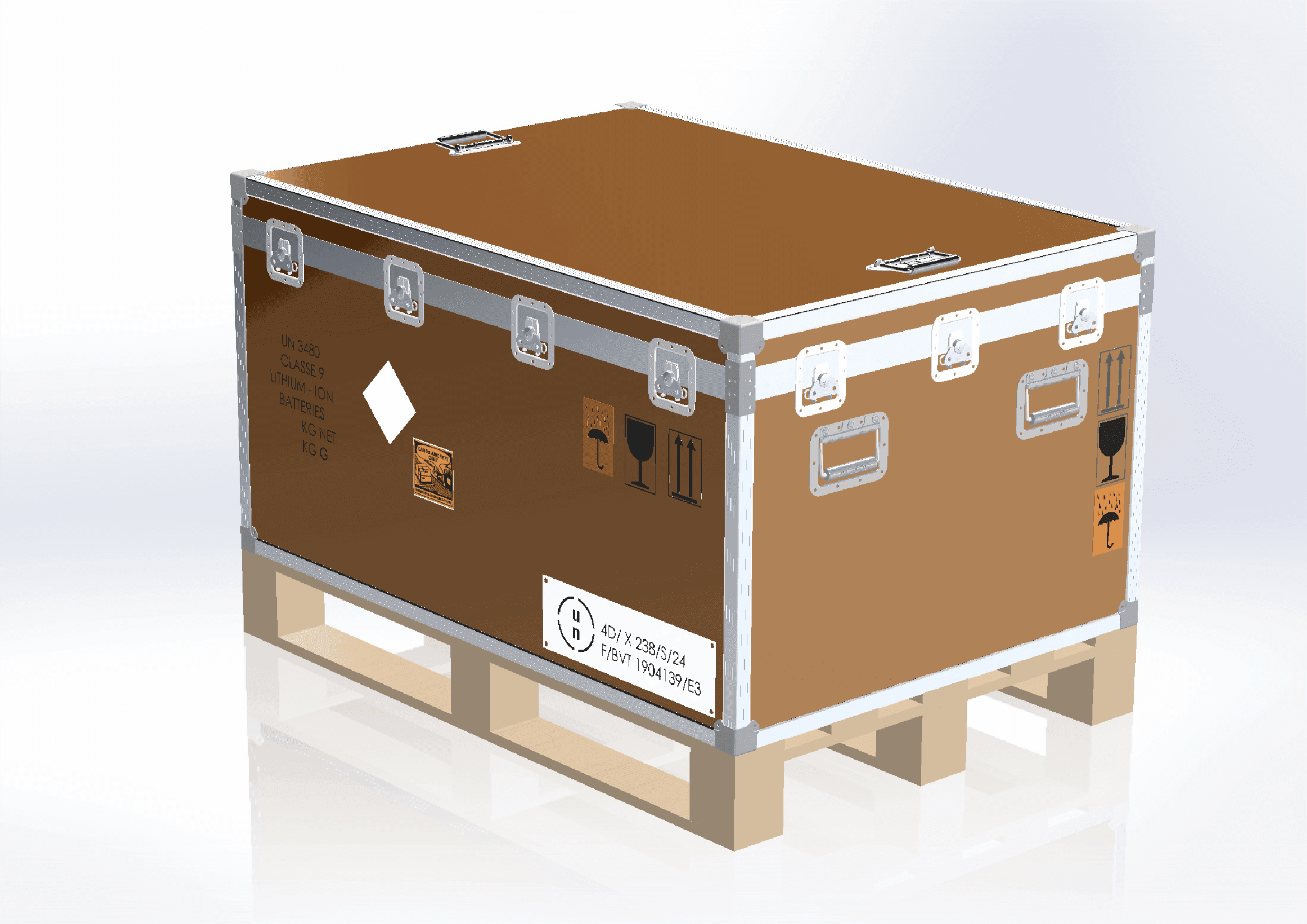 UN Approved Flightcase - Image 1